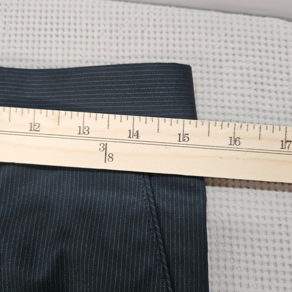 Mossimo Mens Slim Fit Pinstripe Dress Pants Black Grey 29x30 NWT MB14_01A02-0098 - Picture 8 of 11